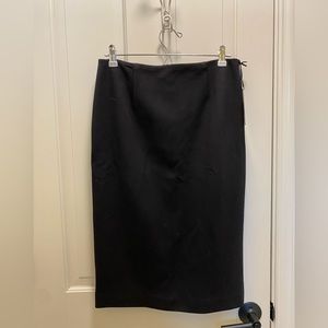 Worth New York Black Pencil Skirt